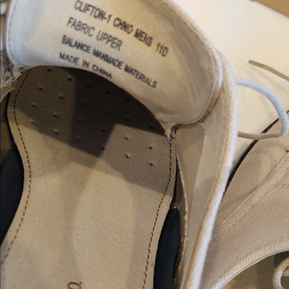 [GH Bass] Men’s Beige Linen Shoes - Picture 7 of 7